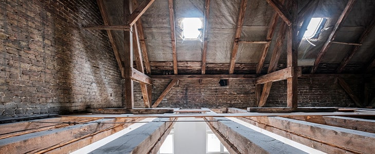 aménager des combles avec un beau plancher