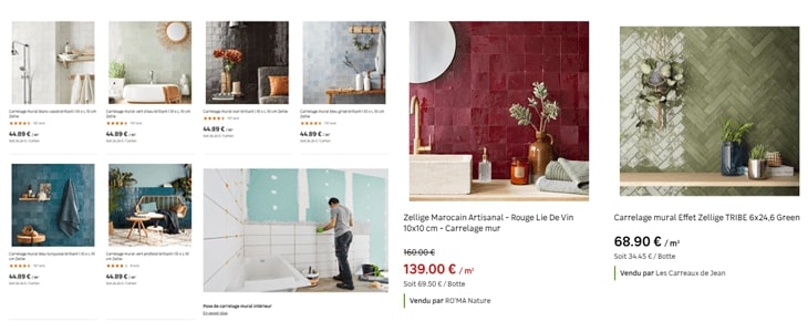 Quel budget prévoir pour l'achat de carrelage pour rénovation de salle de bain ?