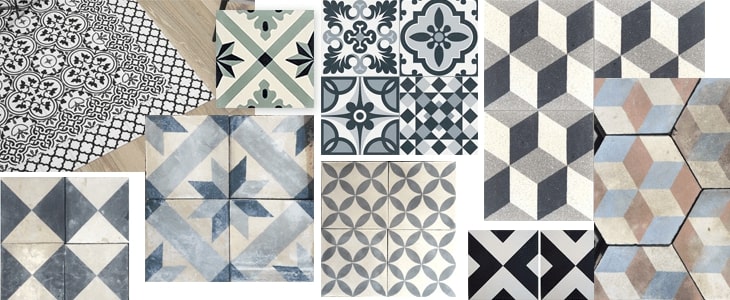 Tous les types de carreaux de ciment