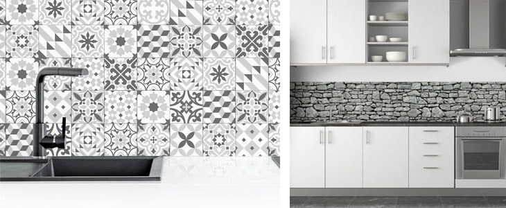 crédences pour cuisines en trompe l'oeil