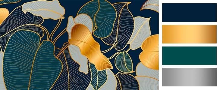 Quelles sont les couleurs qui caractérisent le style art déco ?