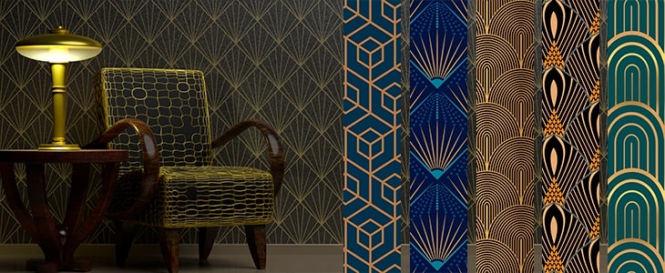 Papier peint pour une décoration art déco ?