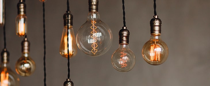 Luminaire style industriel