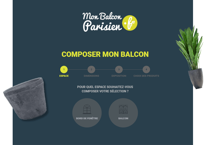 Comment composer son balscon sur Mon Balcon Parisien ?