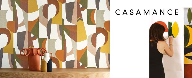 Tendance déco papier peint : Casamance