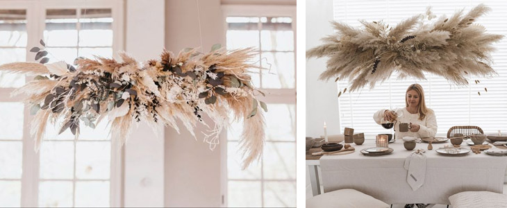 upcycler des fleurs séchées