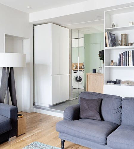 Rénovation d'intérieur à Boulogne Billancourt avec Atelier Sésame