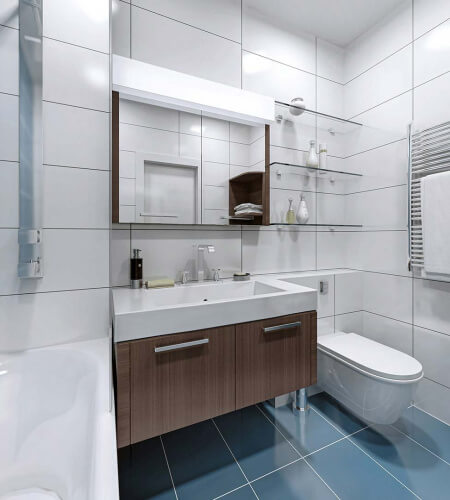 Rénovation d'une salle de bain à Neuilly