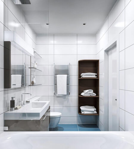 Rénovation salle de bain Neuilly Sur Seine par Atelier Sésame
