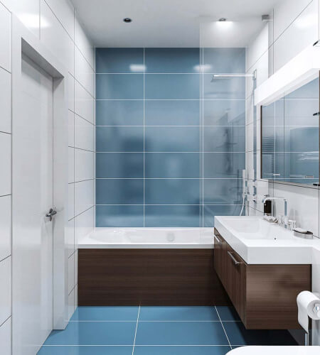 Travaux de rénovation salle de bain à Neuilly par Atelier Sésame