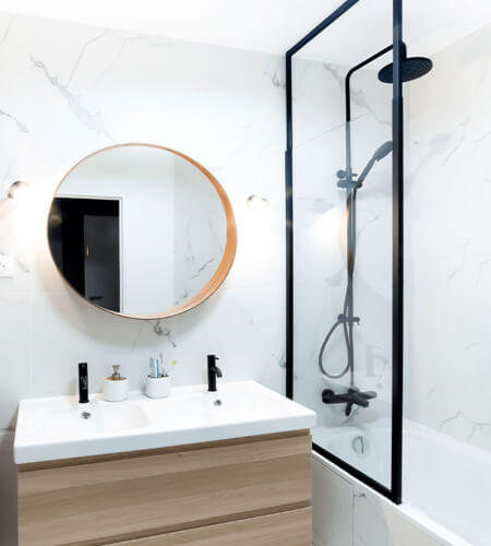 Travaux de plomberie et rénovation salle de bain Ile de France Atelier Sésame