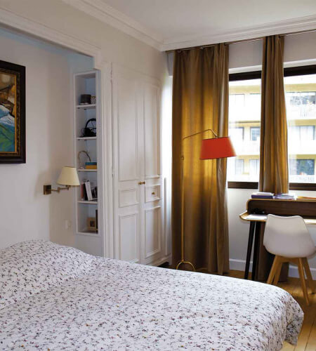 Rénovation chambre à coucher à Saint Cloud